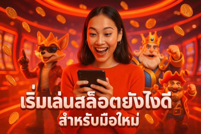 เริ่มเล่นสล็อตยังไงดี สำหรับมือใหม่