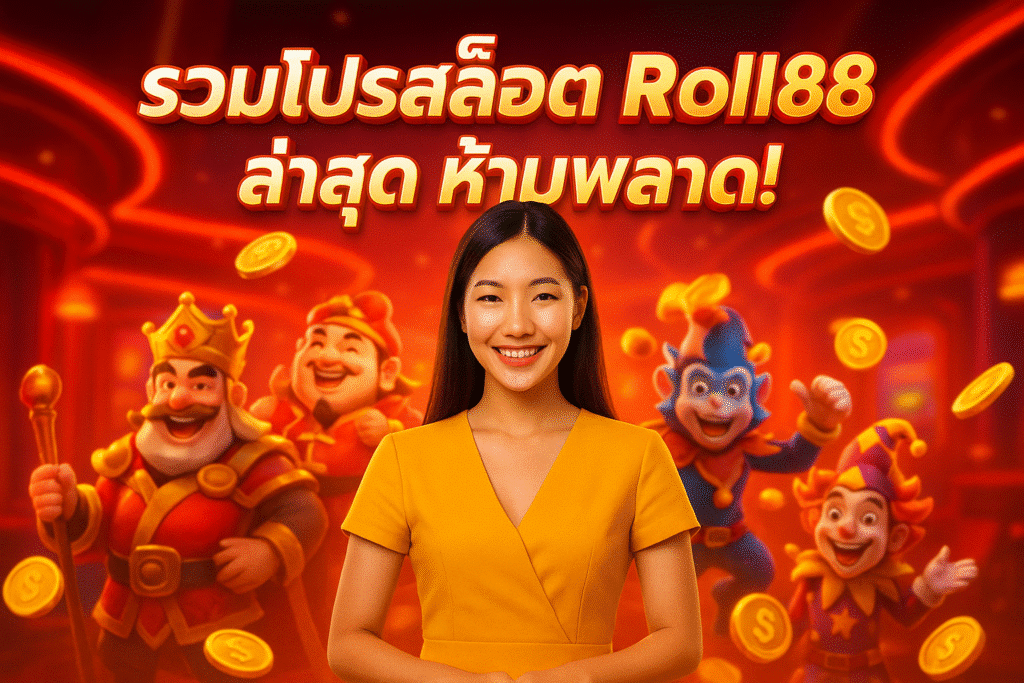 รวมโปรสล็อต Roll88 ล่าสุด ห้ามพลาด!