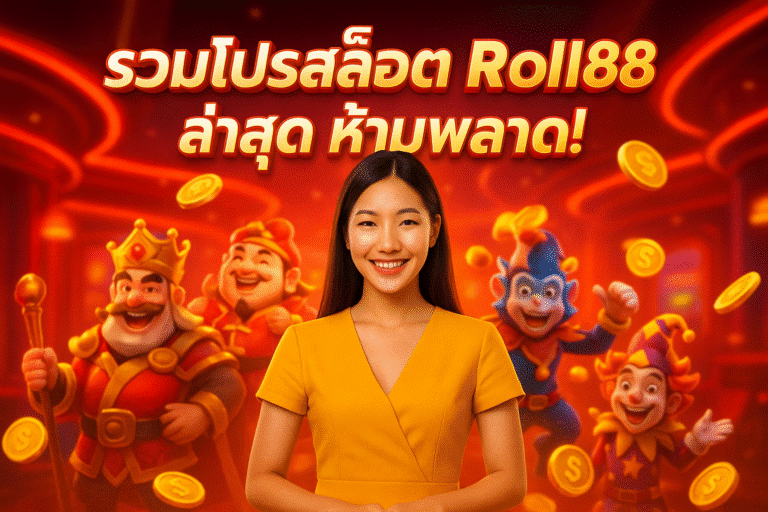 รวมโปรสล็อต Roll88 ล่าสุด ห้ามพลาด!