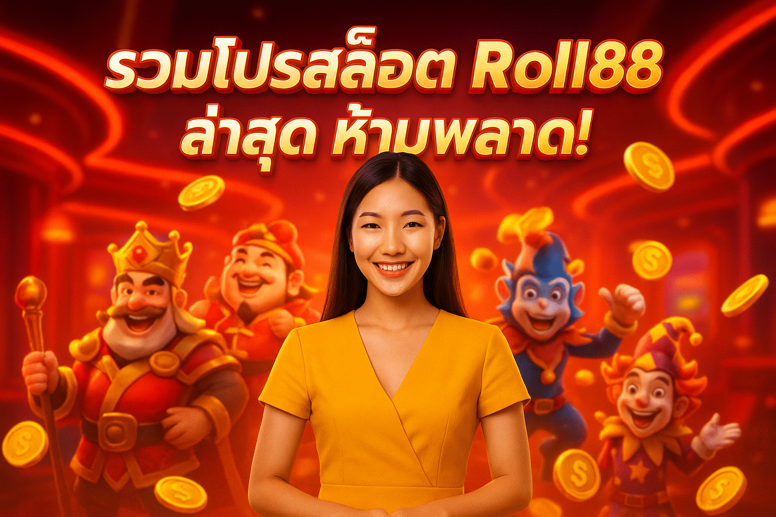รวมโปรสล็อต Roll88 ล่าสุด ห้ามพลาด!